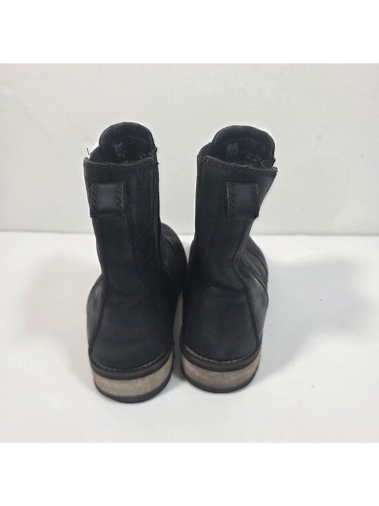 Kodiak Black Leather Chelsea Boots Men’s Pull-On Ankle Work Boots 10